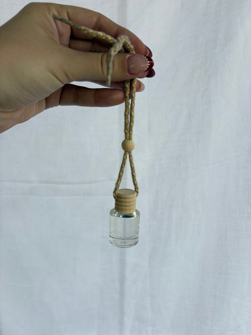 Car Diffuser by LoveTay Candles - 10ml hand-poured vegan eco-friendly car diffuser in clear glass jar