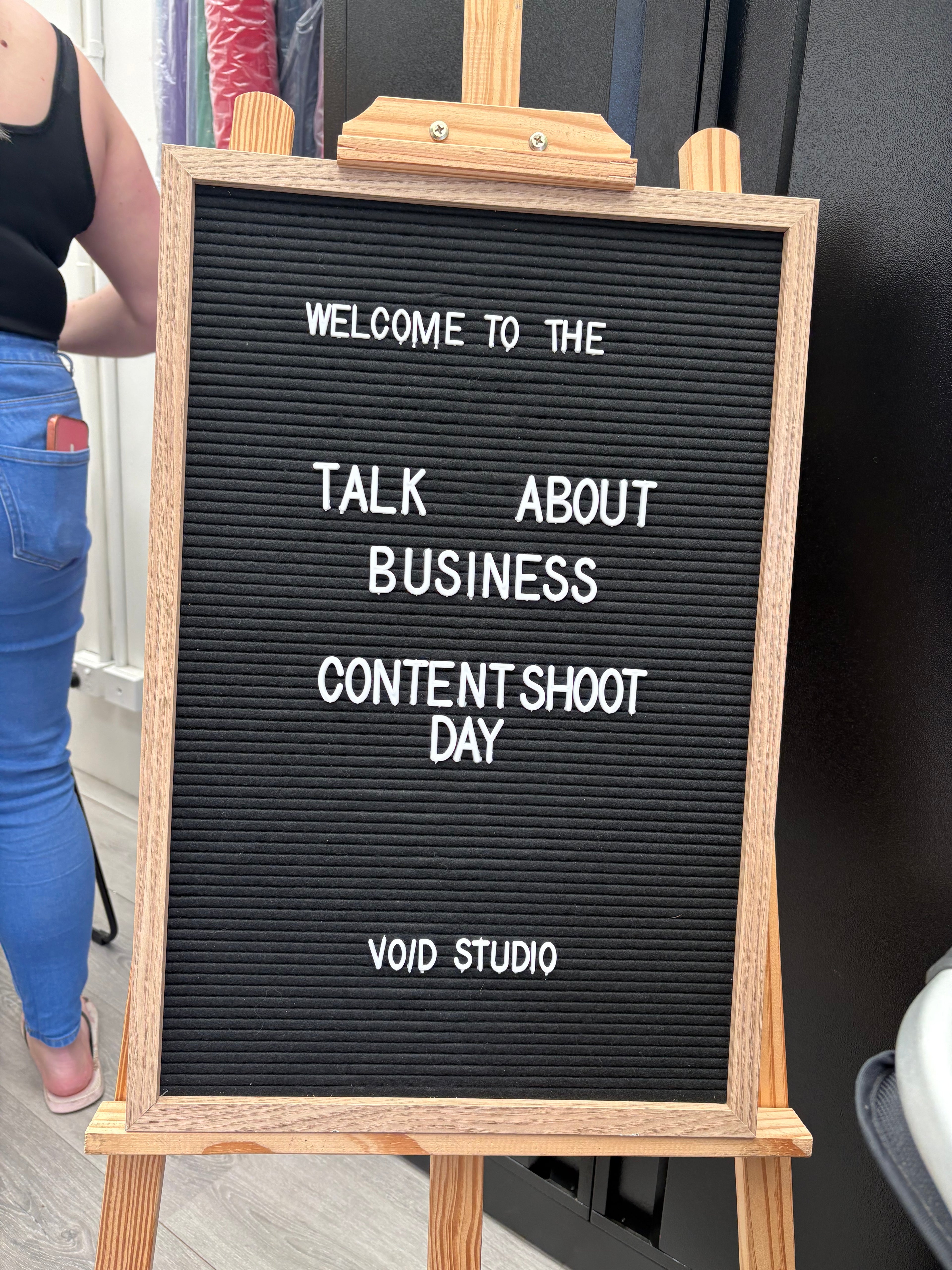 Content Shoot Day